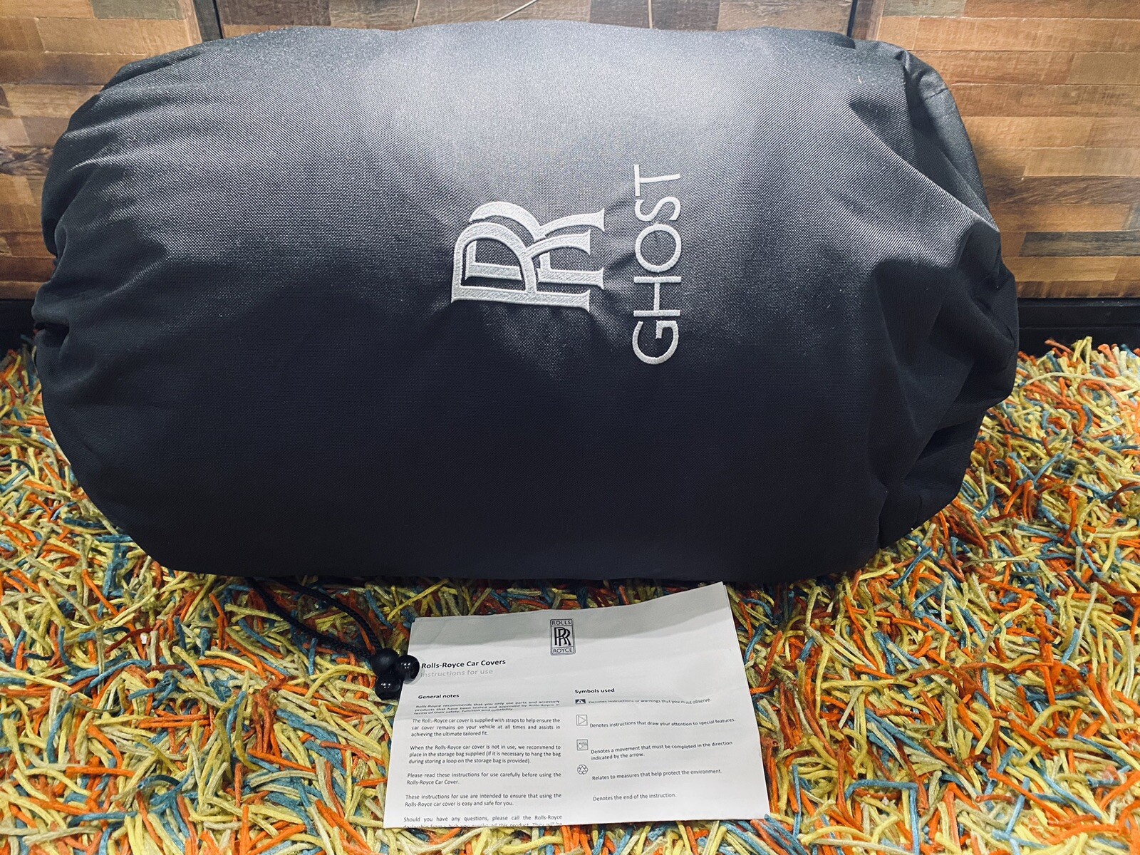 GENUINE🚨 ROLLS ROYCE GHOST INDOOR CAR COVER 2009-2020 FIRST GOODWOOD RR4 SWB