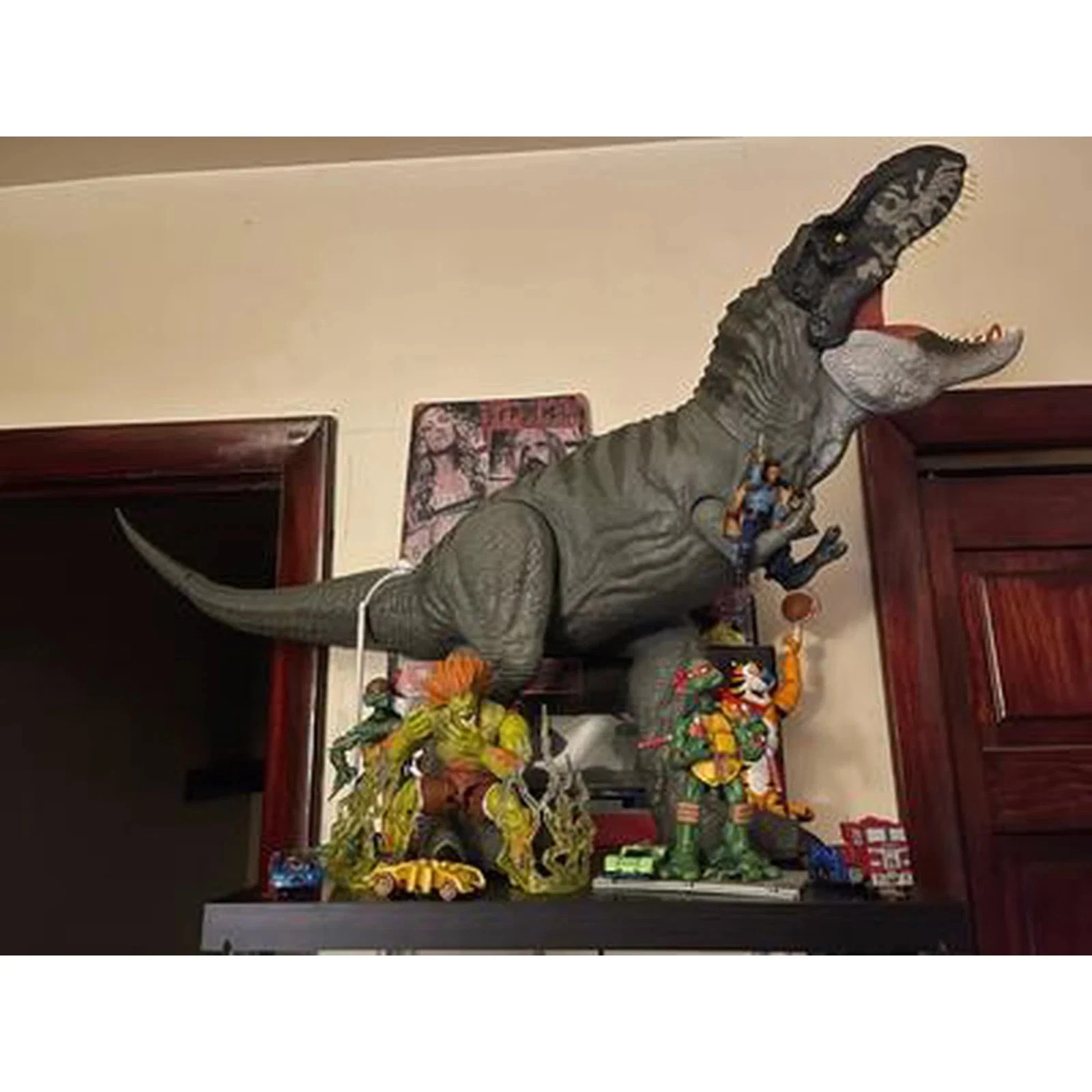 Kids Giant Toy Dinosaur T Rex Extra Large 3 ft Jurassic World Dino Action Figure