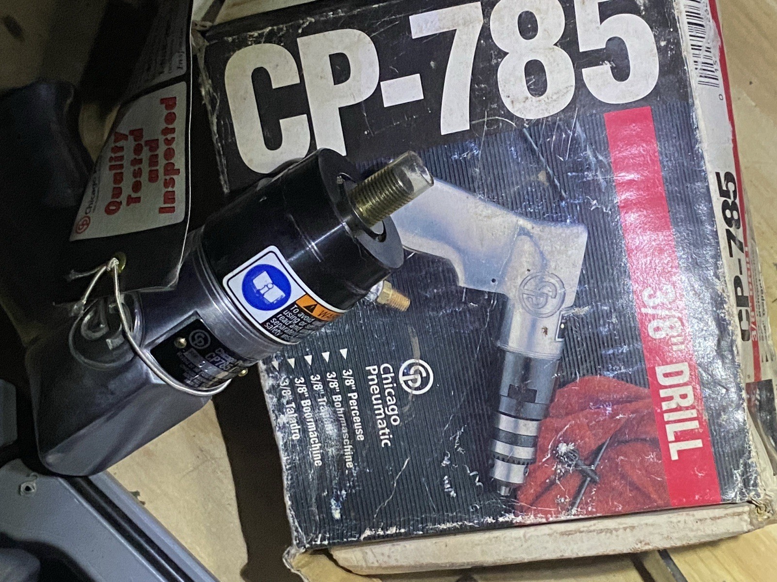 chicago pneumatic air tools Cp785 In Box With Chuck chicago pneumatic air tools Cp785 In Box With Chuck