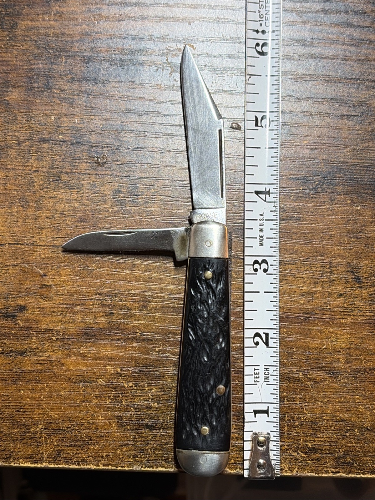 Old Vintage 1940-64 CASE XX Rough Black 2 Blade Jack Pocket Knife Old Vintage 1940-64 CASE XX Rough Black 2 Blade Jack Pocket Knife