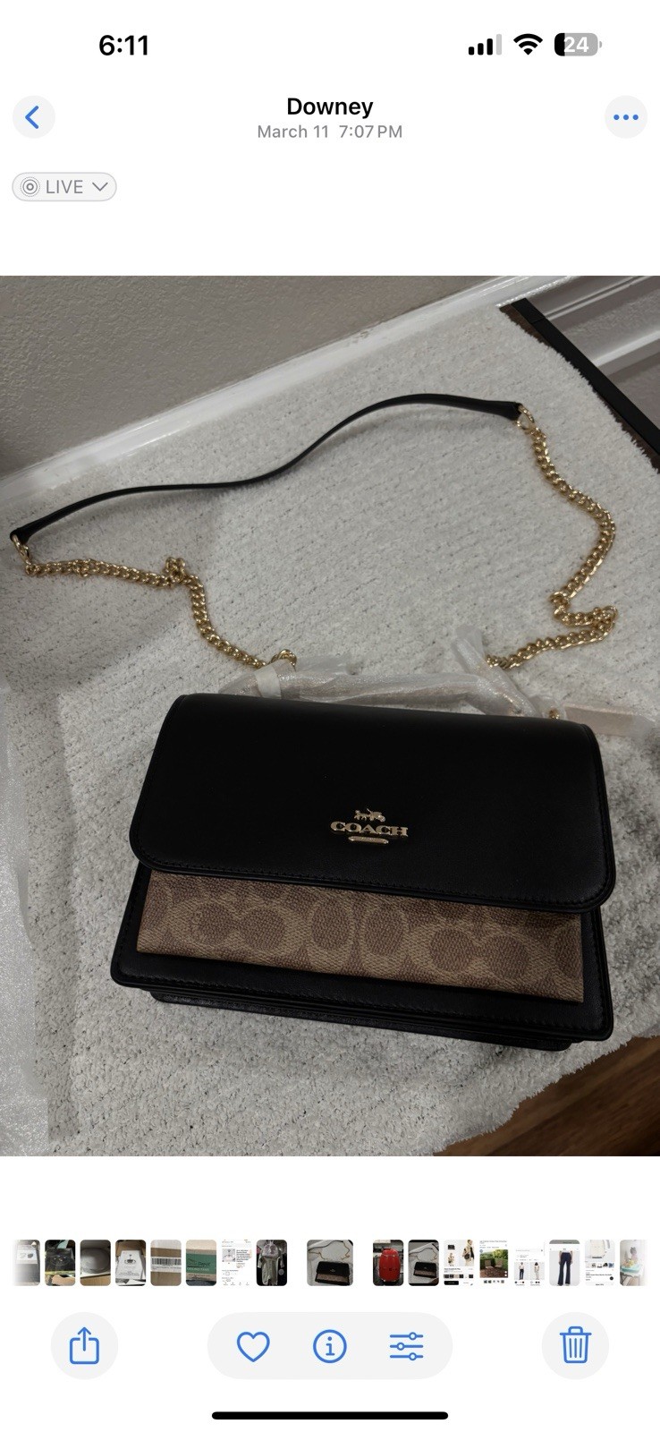 Coach Klare Crossbody Bag Women