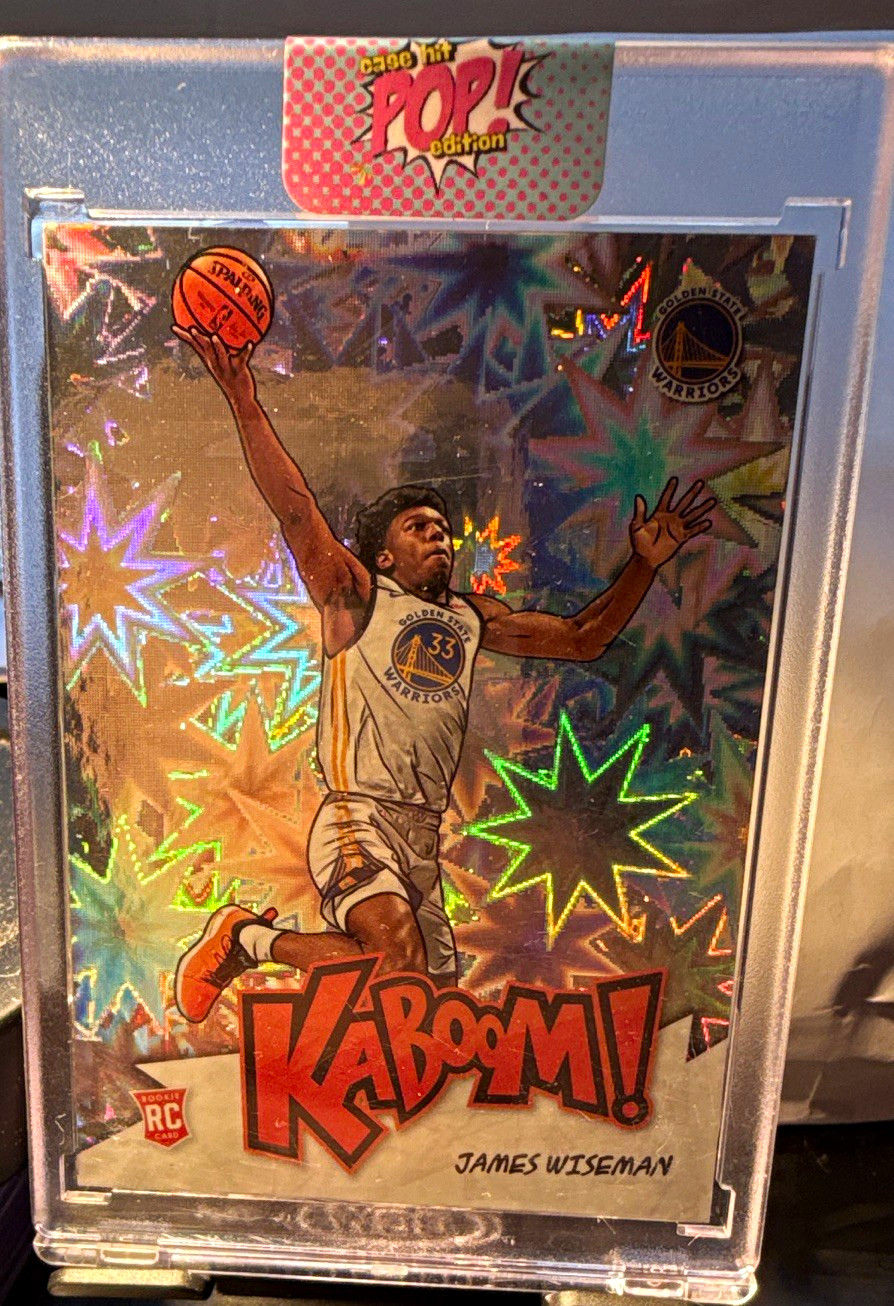 Panini 2020-21 Crown Royale Kaboom James Wiseman Warriors #22 Insert Card