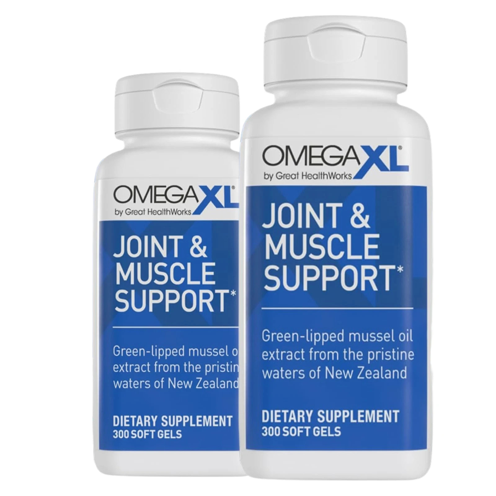 OmegaXL Joint Support Supplement for Relief Natural Muscle Support 300 Soft
