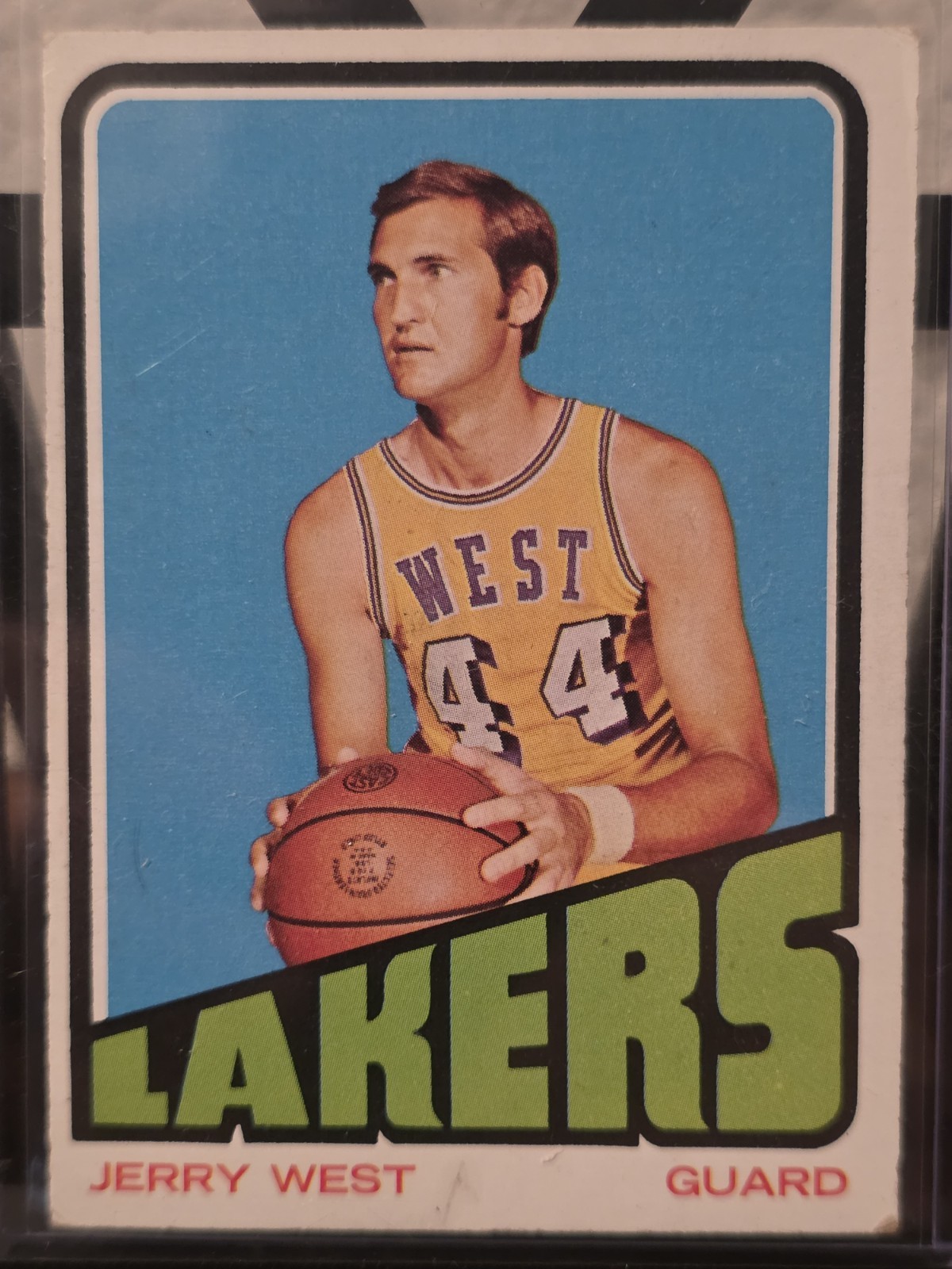 1972-73 Topps #75 Jerry West Los Angeles Lakers HOF Vintage Basketball Card
