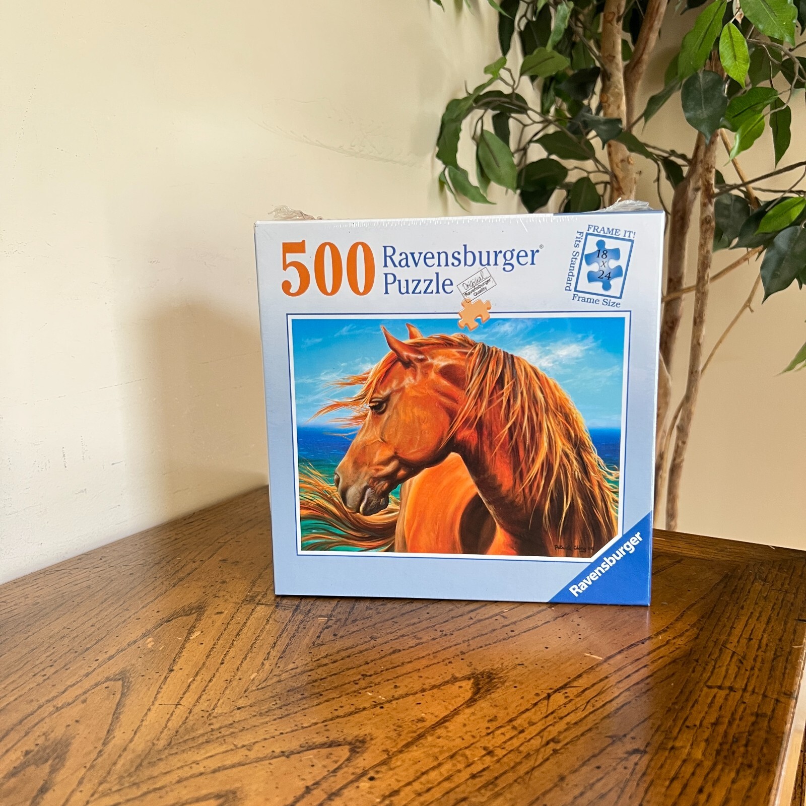 Ravensburger 500 Piece Jigsaw Puzzle Horse Whisper Of Beauty Brand New Sealed