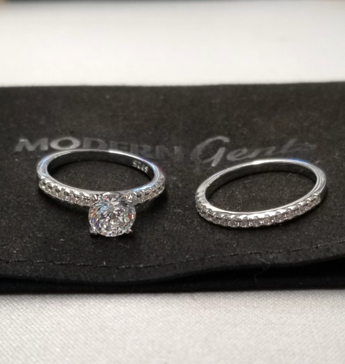 Modern Gents The Star Light Ring sz 7