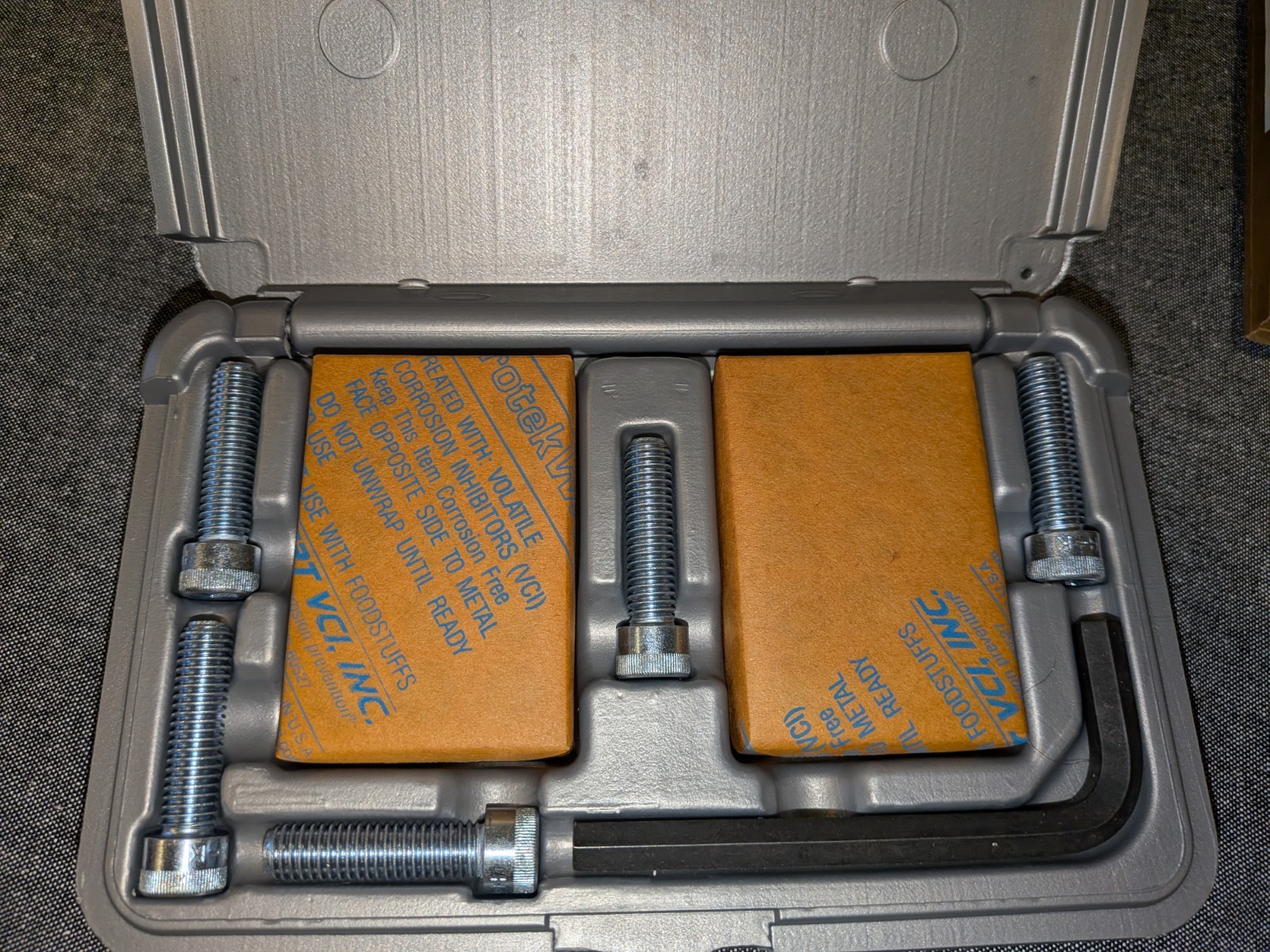 NOS Brown & Sharpe 599-750-10 1-2-3 Block Set 23 Hole Matched Pair Factory...