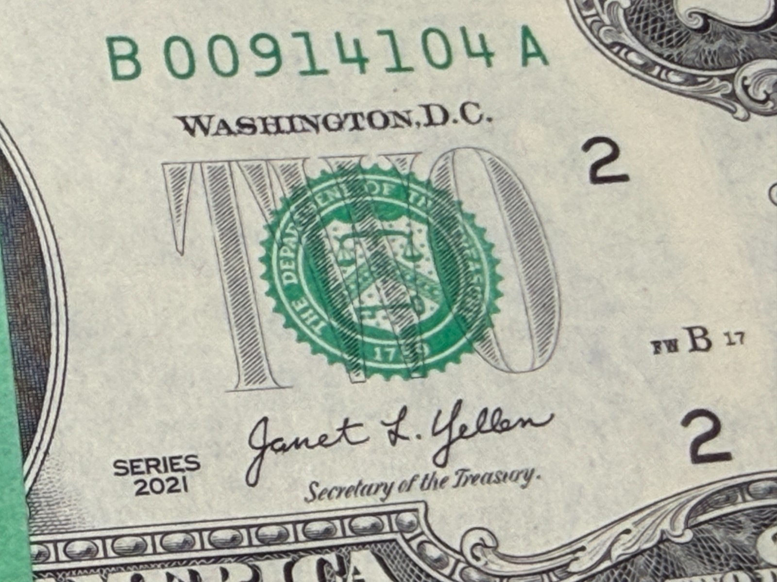 NEW 2021 $2 Bills BA Block New York CRISP UNC LOT OF 1 NOTE NEW 2021 $2 Bills BA Block New York CRISP UNC LOT OF 1 NOTE