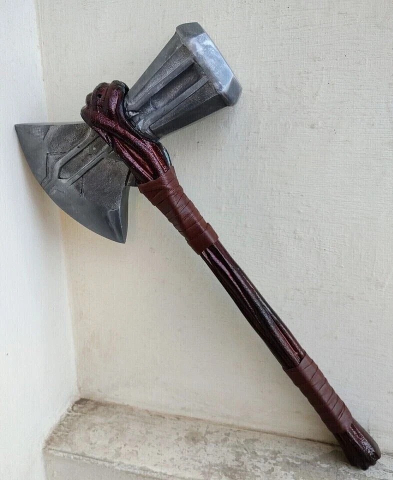 Avengers Infinity War Thor Storm breaker 1:1 Metal Axe Prop Weapon,