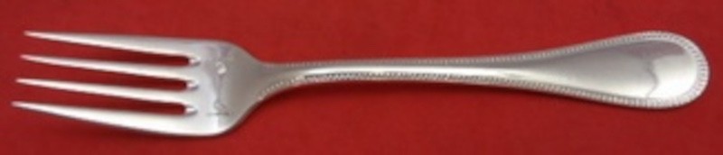 Perles by Christofle Sterling Silver Salad Fork 4-tine 6 1/2\