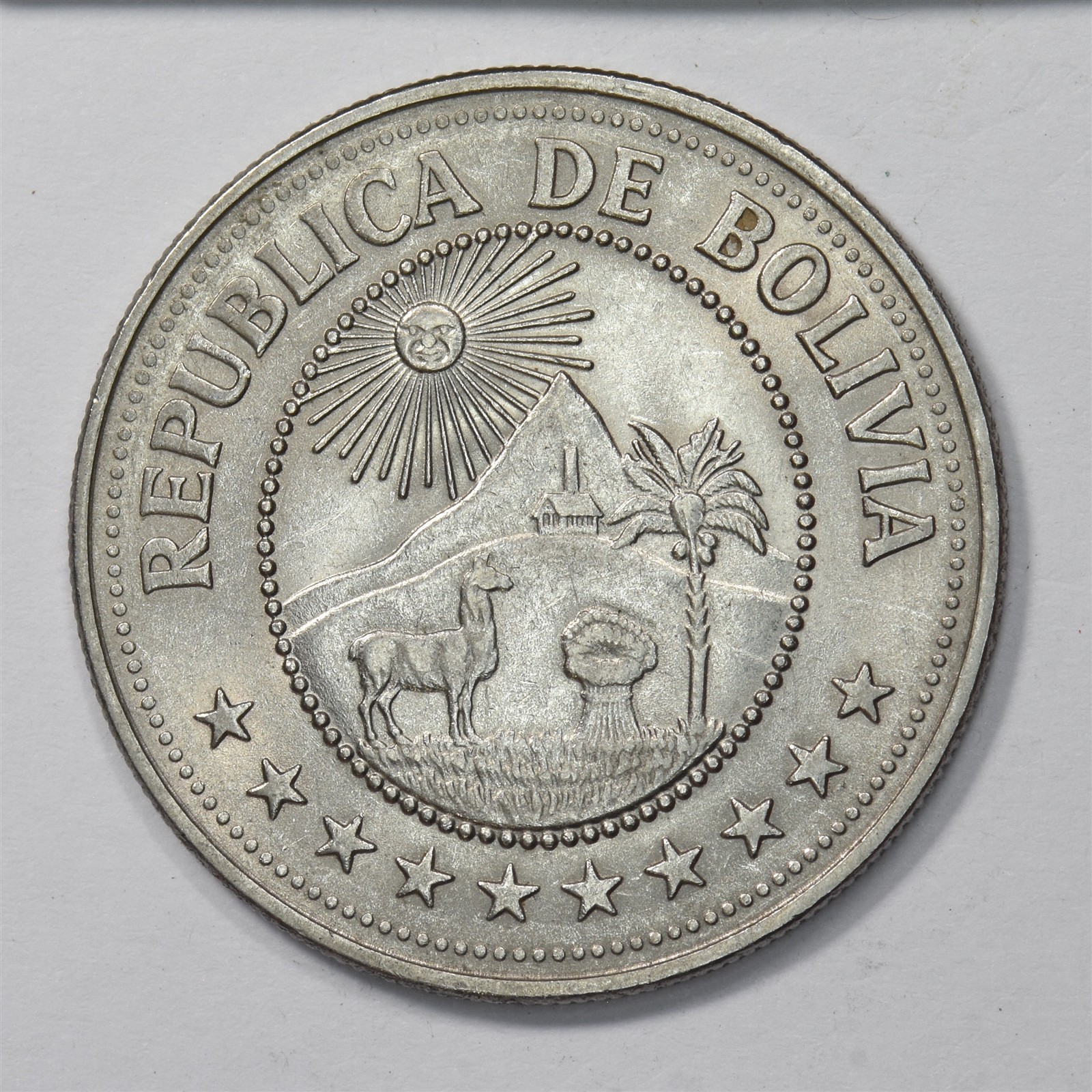 Bolivia 1976 Republic 5 Pesos P151326 Bolivia 1976 Republic 5 Pesos P151326