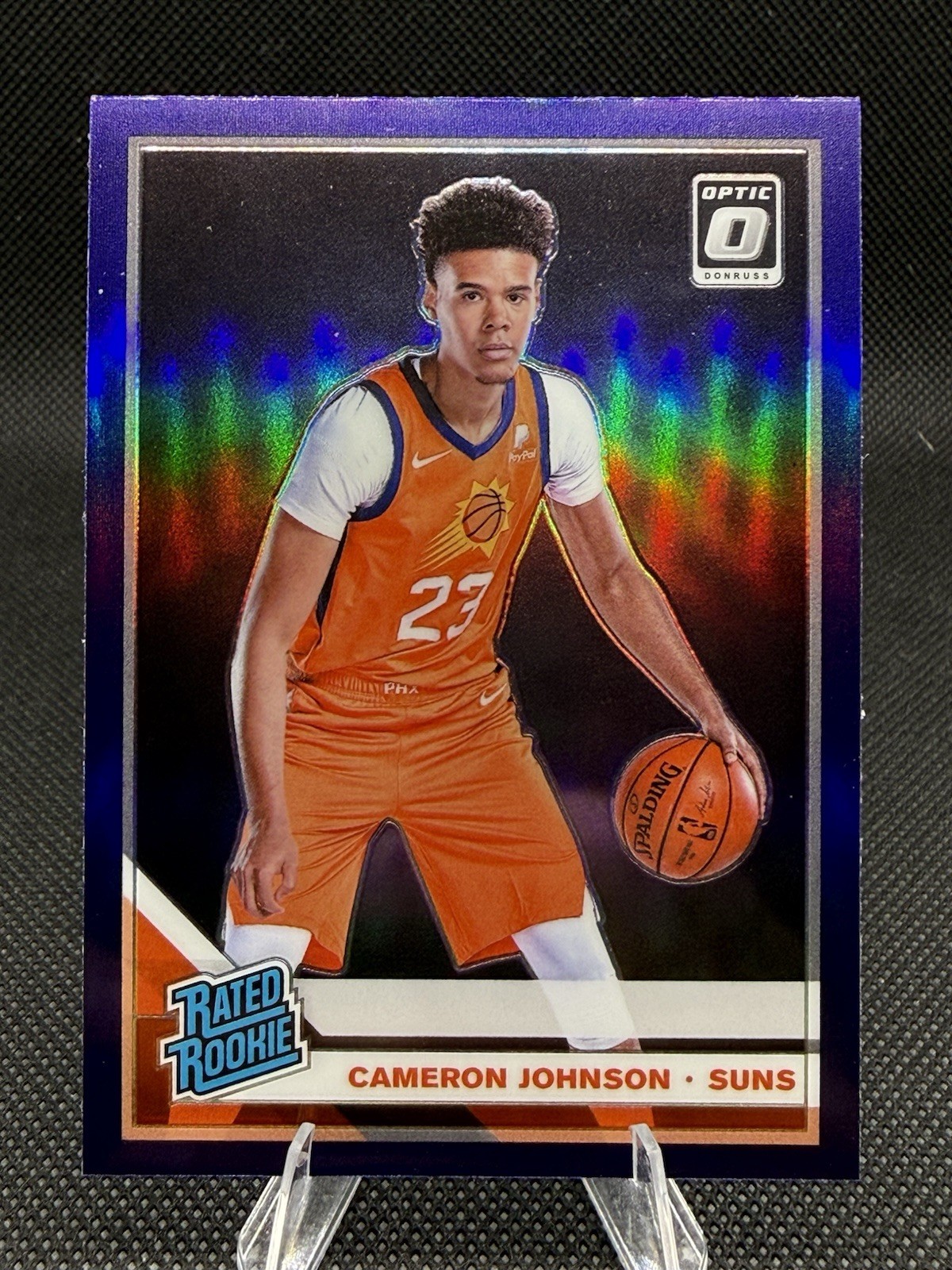 2019-20 Donruss Optic CAMERON JOHNSON #200 Purple Shock