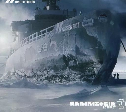 Used Western Music CD Rammstein / Rosenroth First Limited Edition with DVD