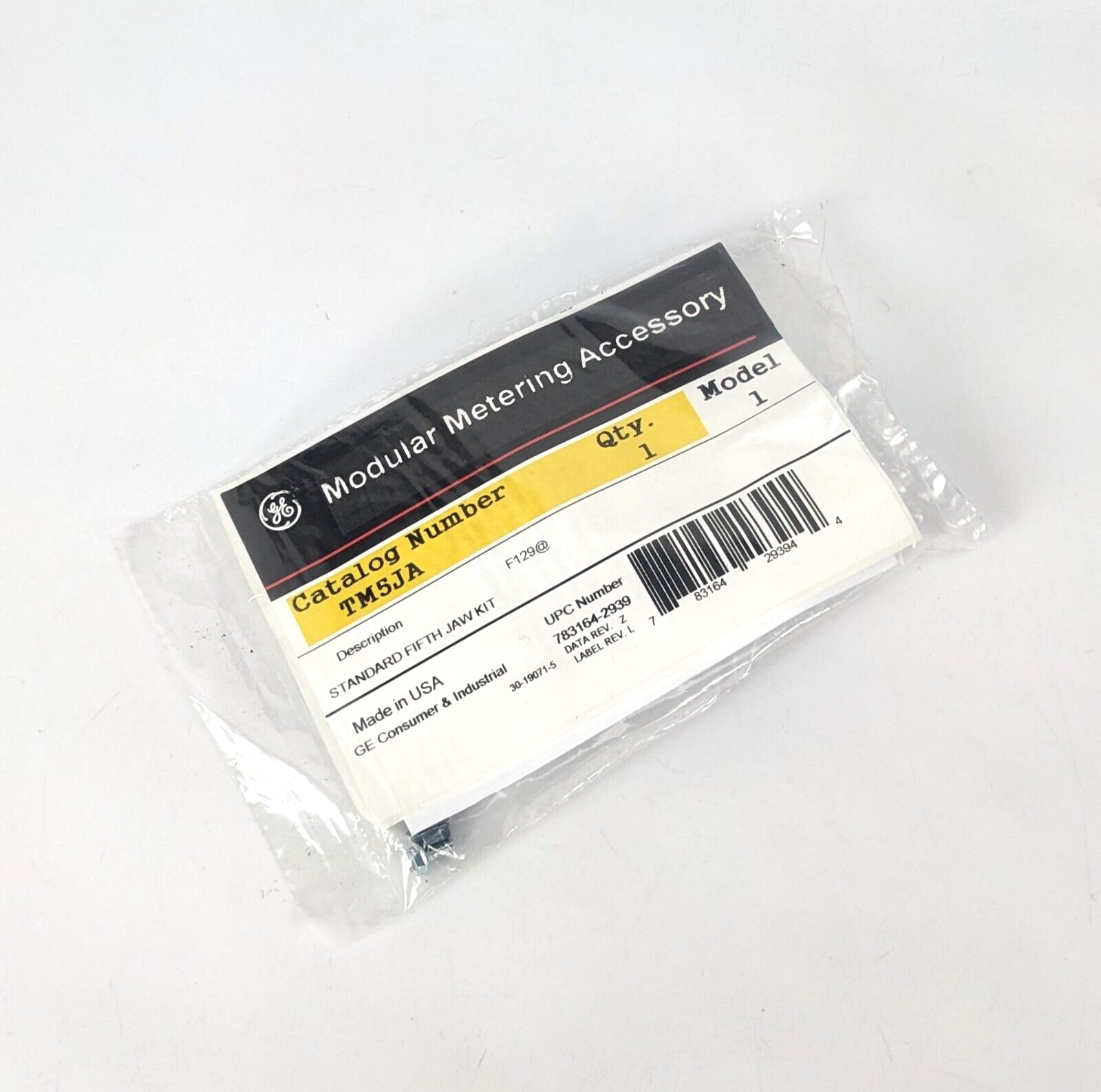 GE TM5JA Standard Fifth Jaw Kit for Mini Mod III Modular Metering - USA bused