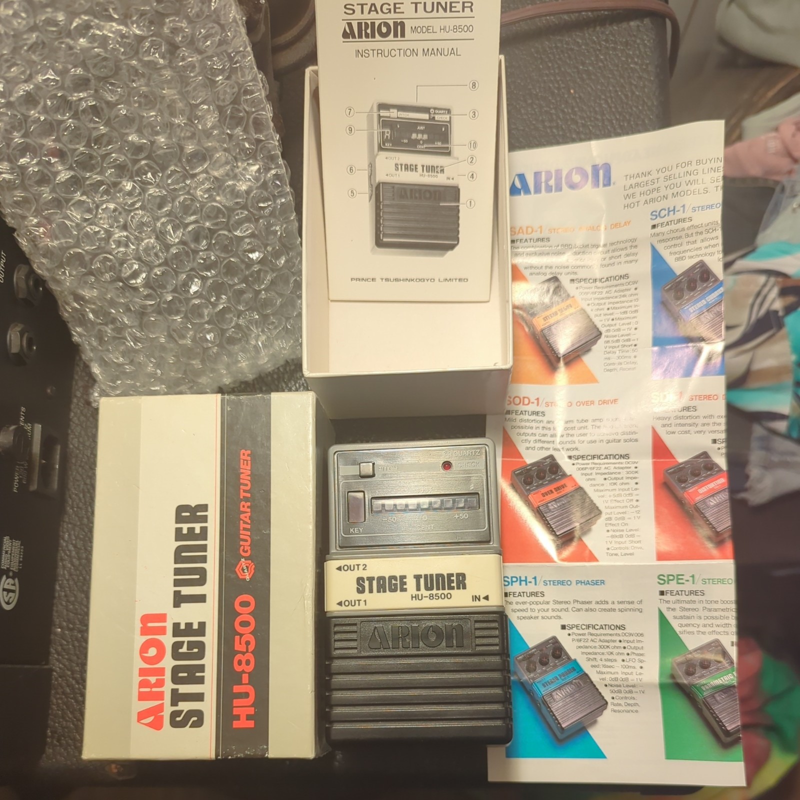RARE VINTAGE 1985 ARION Peripheral Other HU-8500 Tuner NEW (Same as Kurt Cobain) RARE VINTAGE 1985 ARION Peripheral Other HU-8500 Tuner NEW (Same as Kurt Cobain)
