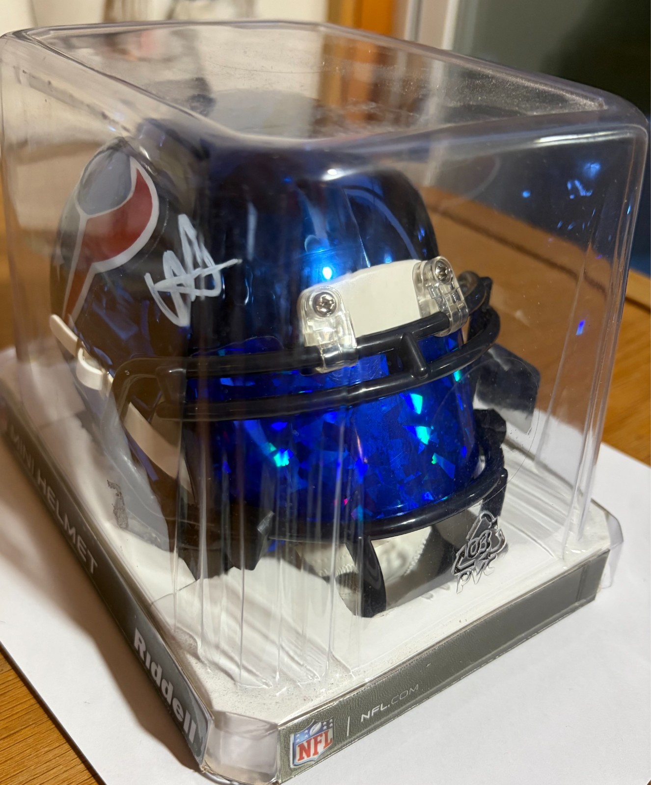 Will Anderson Jr. Auto Texans Mini Helmet With COA visor ROOKIE YEAR SIGNATURE Will Anderson Jr. Auto Texans Mini Helmet With COA visor ROOKIE YEAR SIGNATURE