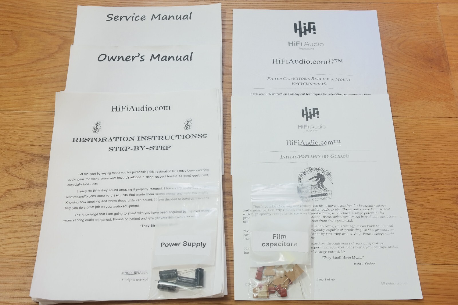 Heathkit AT-1 restoration kit upgrade recap capacitor upgrade rebuild