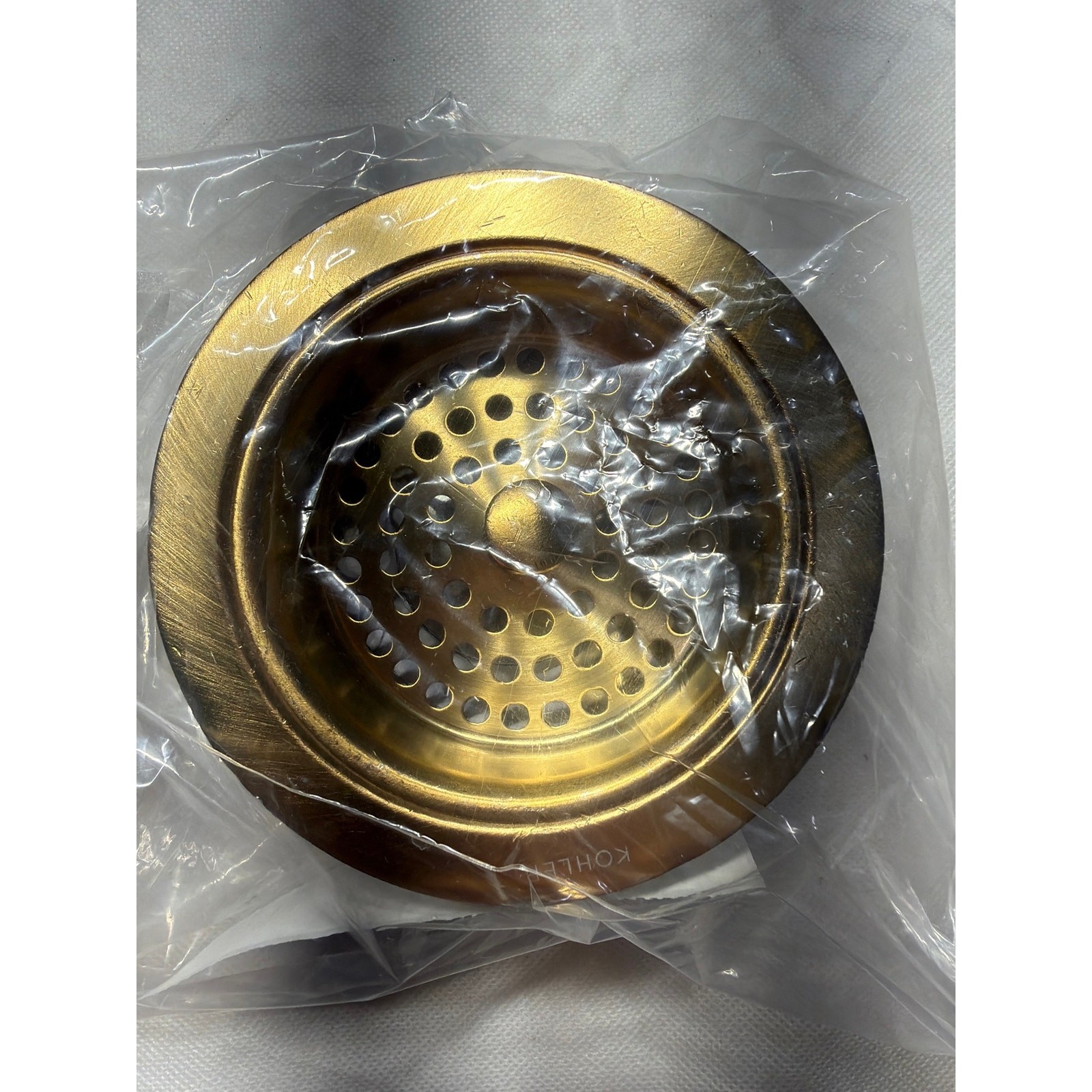 KOHLER Duostrainer Sink Drain and Strainer Assembly (Model K-8801-2MB) KOHLER Duostrainer Sink Drain and Strainer Assembly (Model K-8801-2MB)