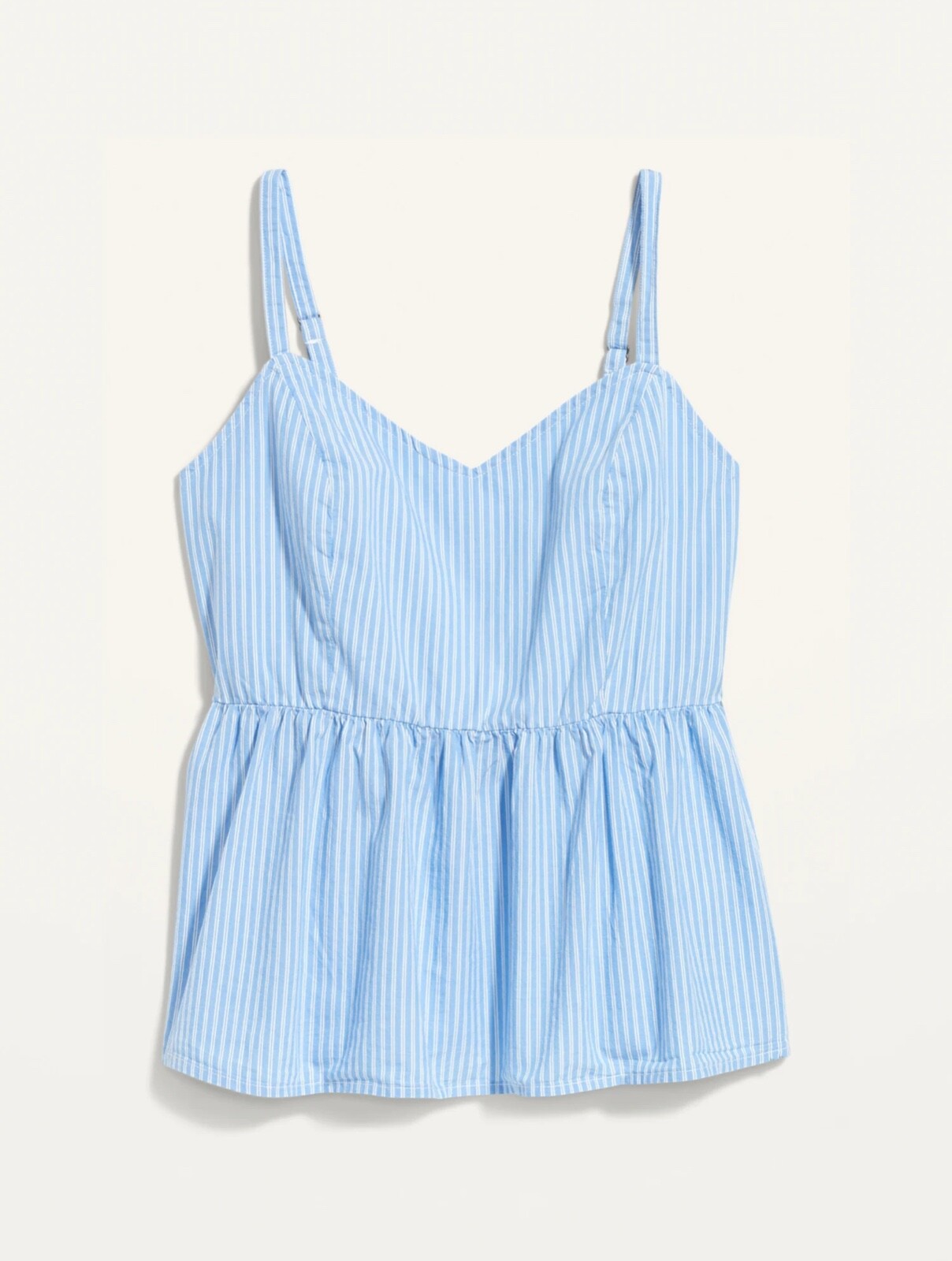 Old Navy Women’s Striped Smocked Babydoll Cami Swing Top Size XL $25 Old Navy Women’s Striped Smocked Babydoll Cami Swing Top Size XL $25