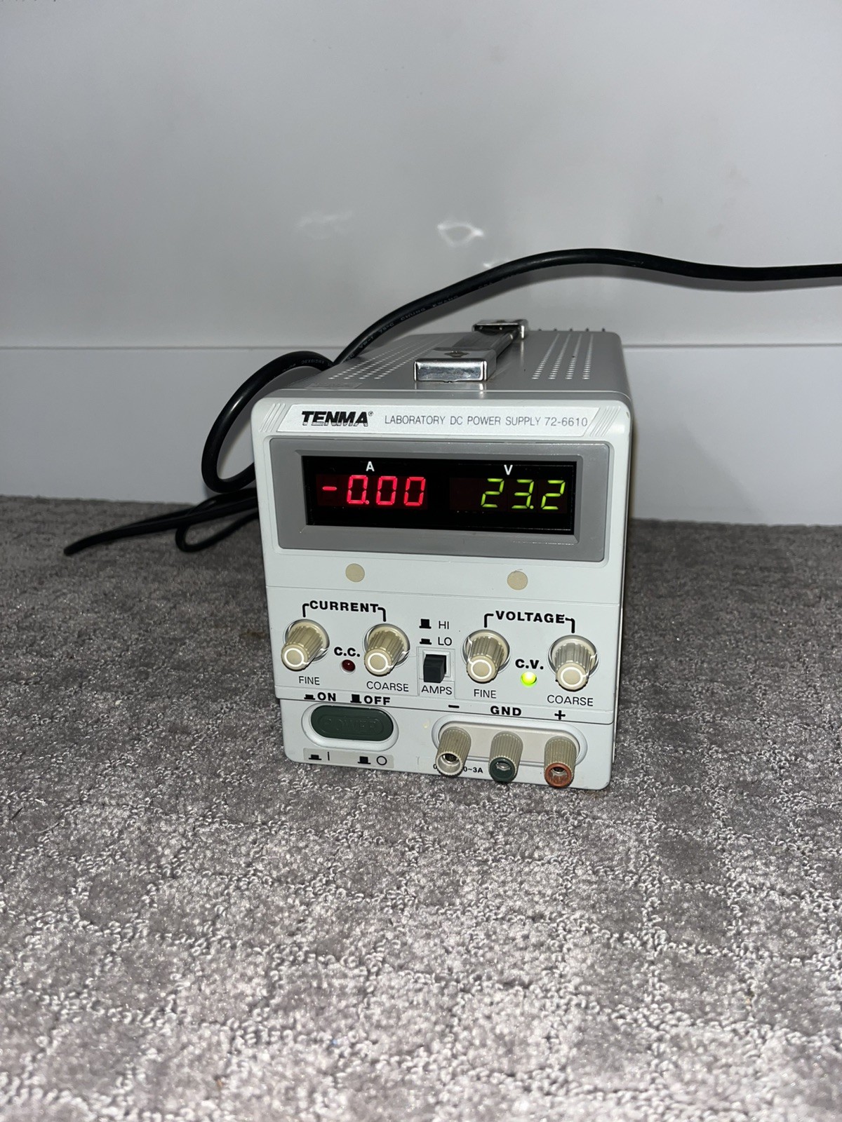 Tenma Laboratory 72-6610 DC power supply adjustable 1CH 30V 3A - TESTED WORKS