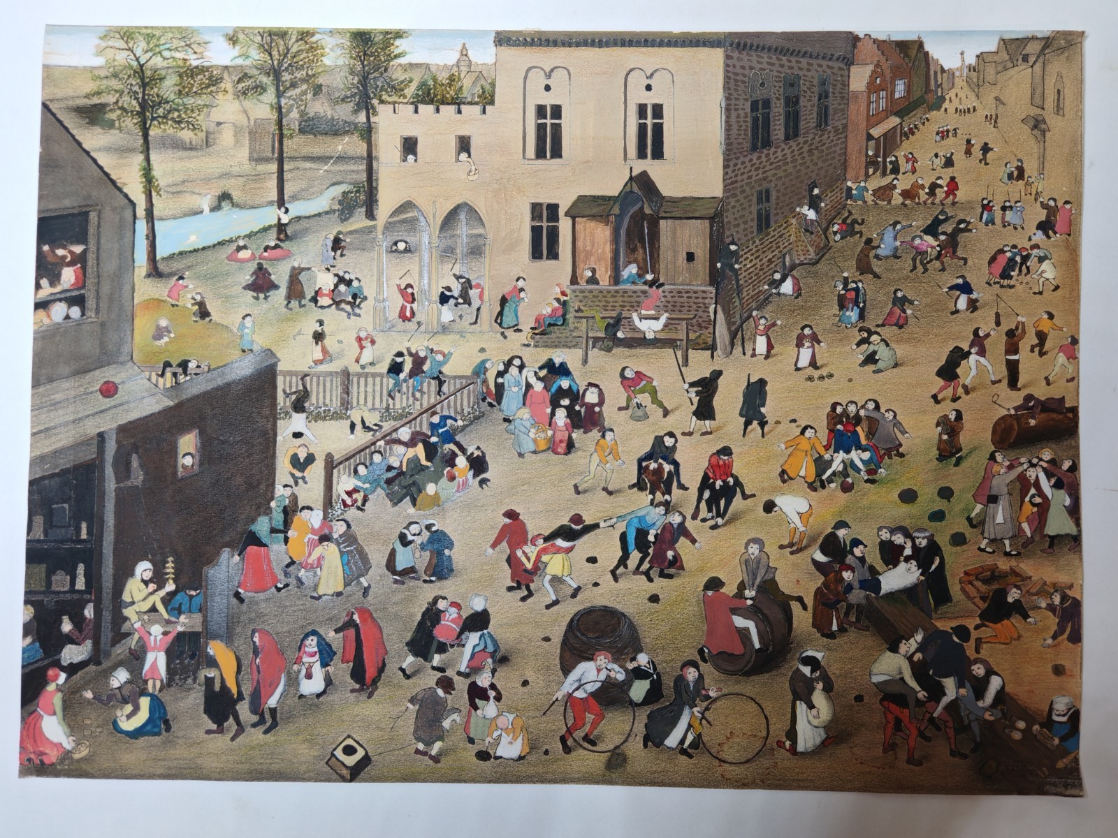 Original gouache - after \