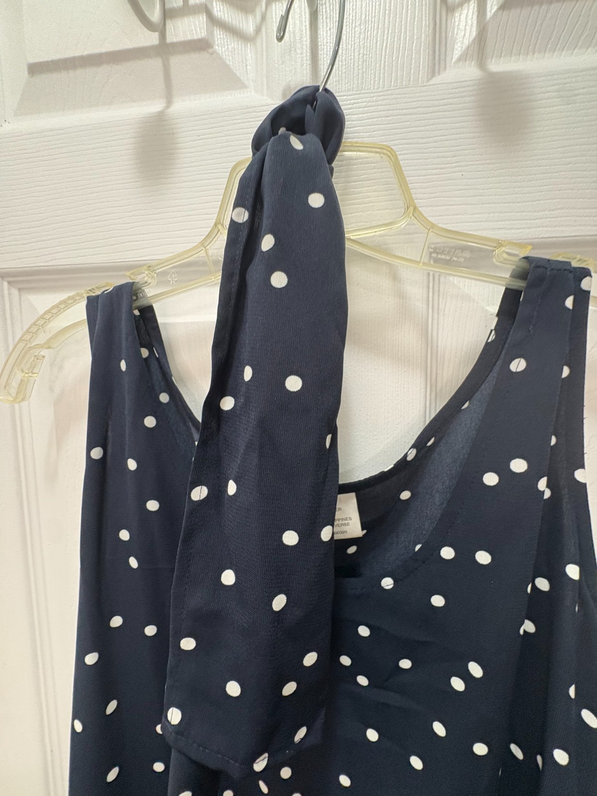 R&K Originals Vintage 90s Navy/White Polka-Dot Dress Size 20W R&K Originals Vintage 90s Navy/White Polka-Dot Dress Size 20W