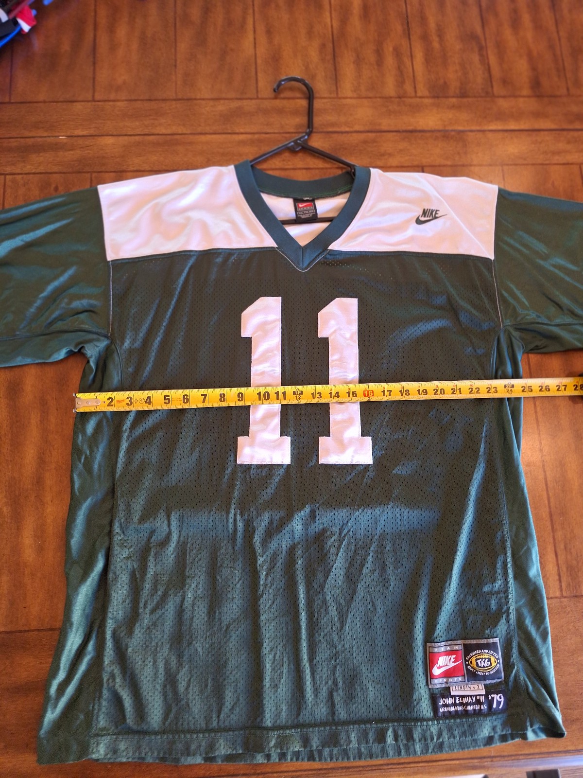 Nike John Elway 1979 Granada Hills High School #11 throwback football jersey Nike John Elway 1979 Granada Hills High School #11 throwback football jersey