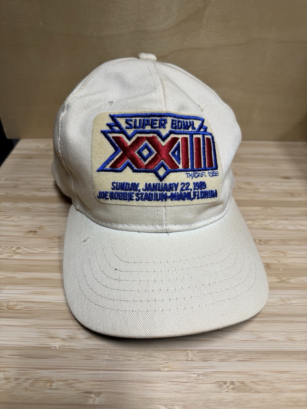 Vintage 1989 Super Bowl XXIII New Era Pro Model Snapback Hat Cap 49ers Bengals