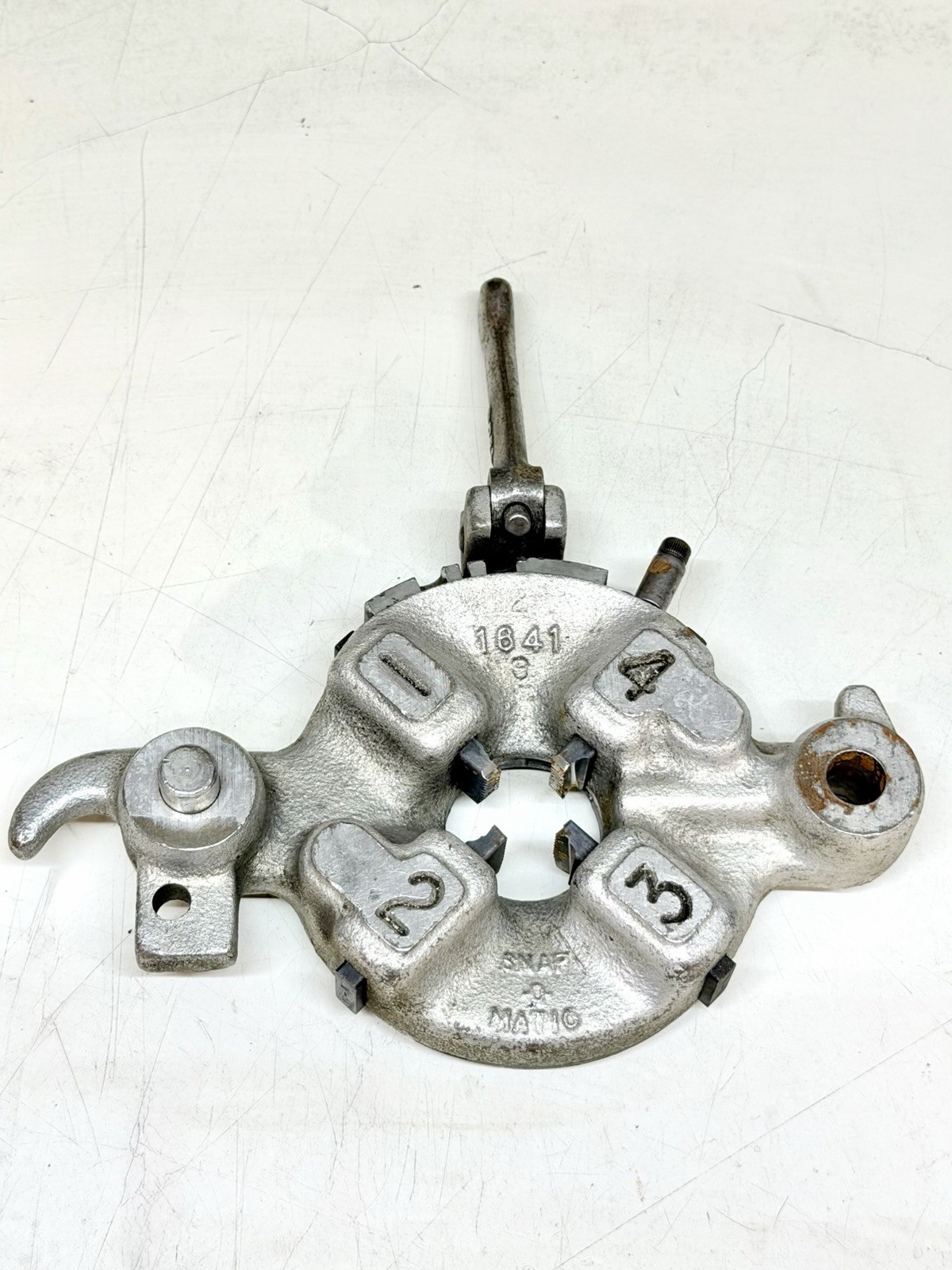 ROTHENBERGER COLLINS SNAP-O-MATIC 1641 PIPE THREADER HEAD DIE & 1/2-3/4” Teeth ROTHENBERGER COLLINS SNAP-O-MATIC 1641 PIPE THREADER HEAD DIE & 1/2-3/4” Teeth
