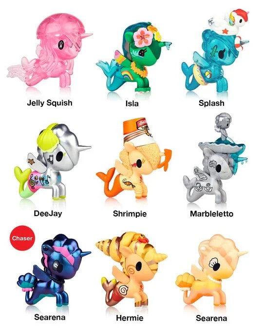 NEW tokidoki Mermicorno Series 8 Blind Box - Full case of 8 sealed boxes NEW tokidoki Mermicorno Series 8 Blind Box - Full case of 8 sealed boxes