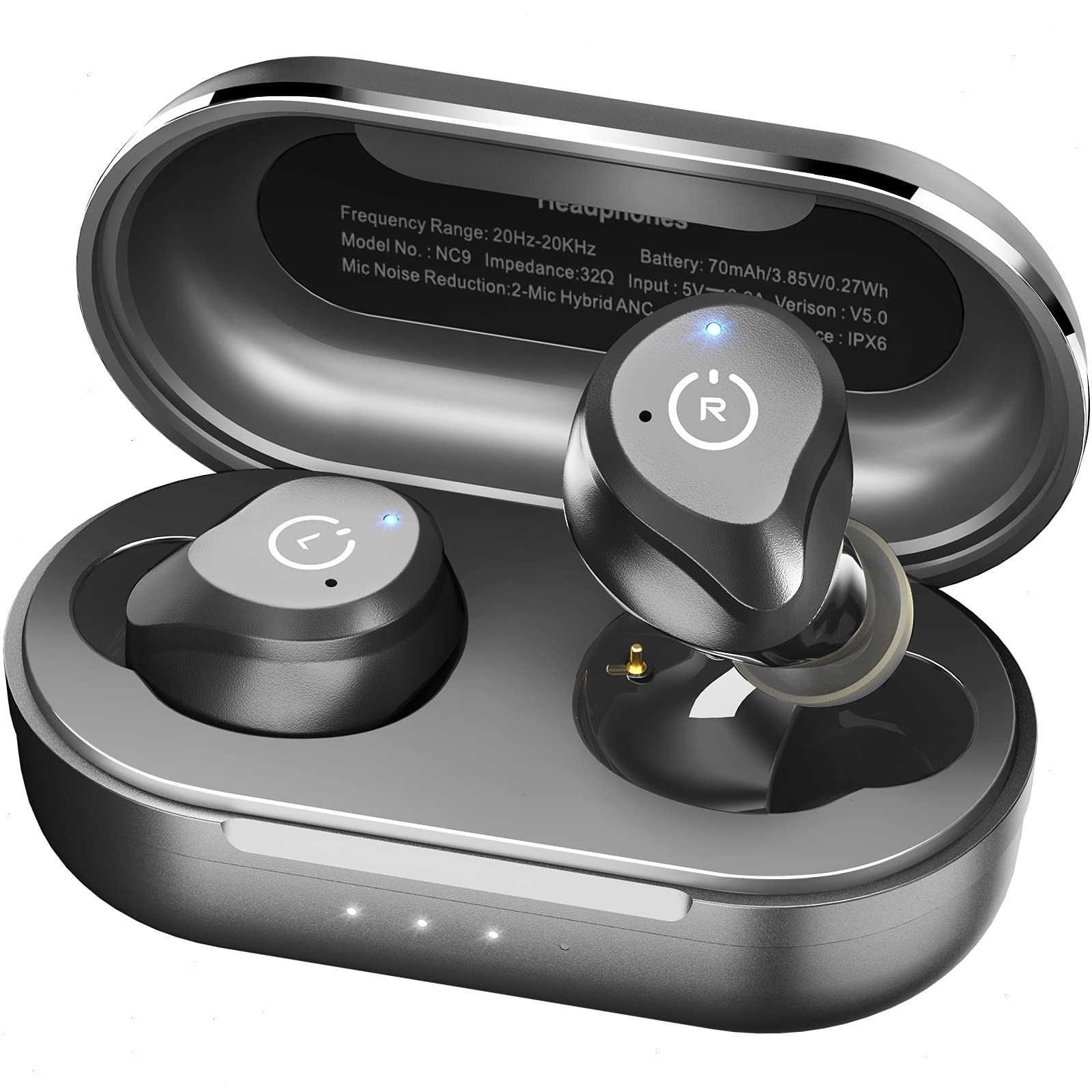 TOZO NC9 Classic Edition Wireless Earbuds Immersive Sound Premium Deep Bass TOZO NC9 Classic Edition Wireless Earbuds Immersive Sound Premium Deep Bass