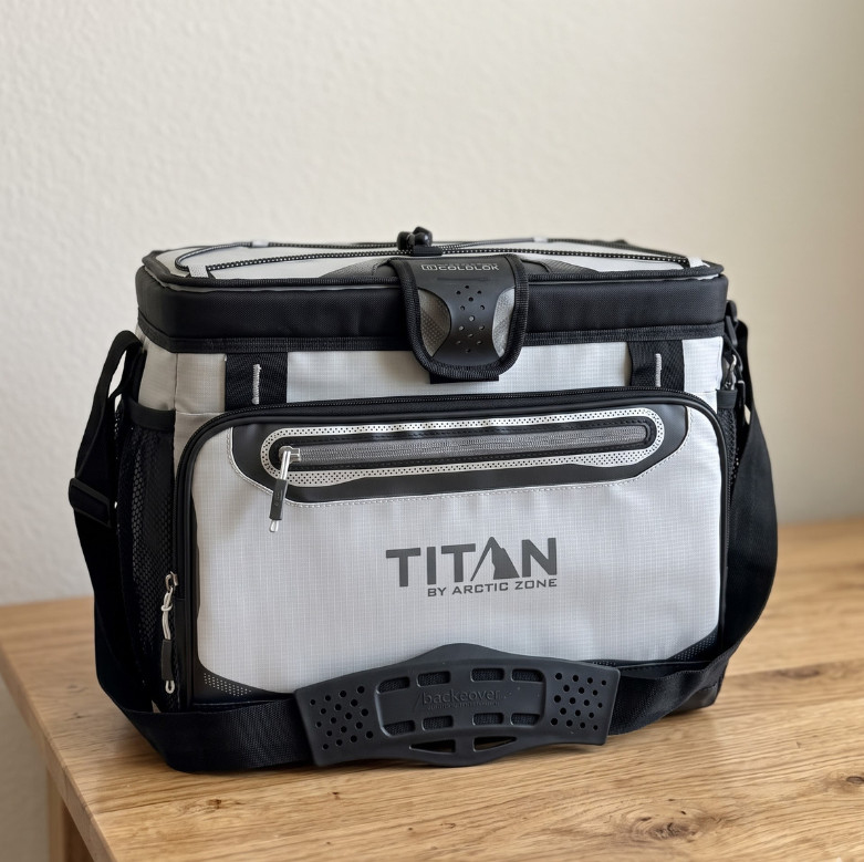 [DEAL] Titan by Arctic Zone Seagrass 30 Cans Soft Insulated Bag cooler