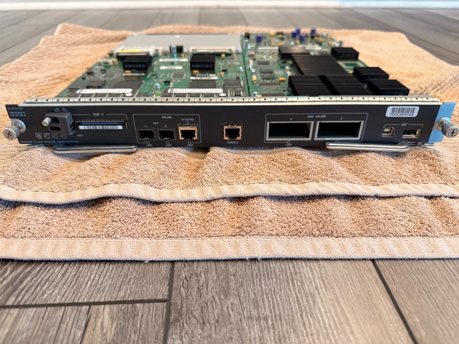 Cisco VS-S720-10G Supervisor Engine 720 10GE Open Box Excellent Condition