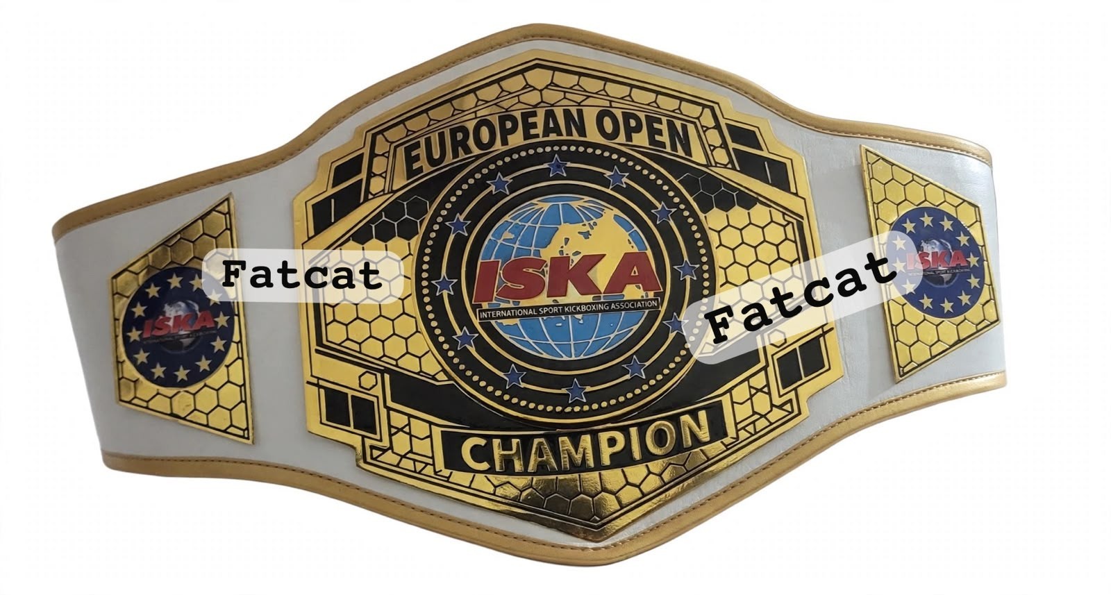 European Open ISKA Boxing Championship Belt Replica