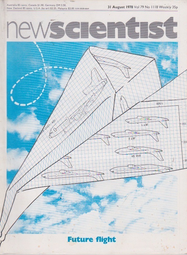 New Scientist-31 aug 1978-FUTURE FLIGHT. New Scientist-31 aug 1978-FUTURE FLIGHT.