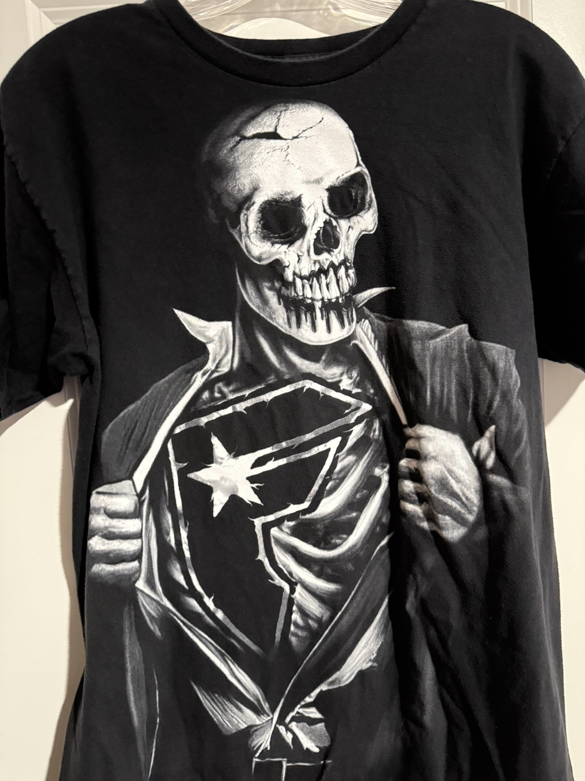 Y2K Vintage Famous Stars and Straps shirt mens size medium m black strapman Rare Y2K Vintage Famous Stars and Straps shirt mens size medium m black strapman Rare