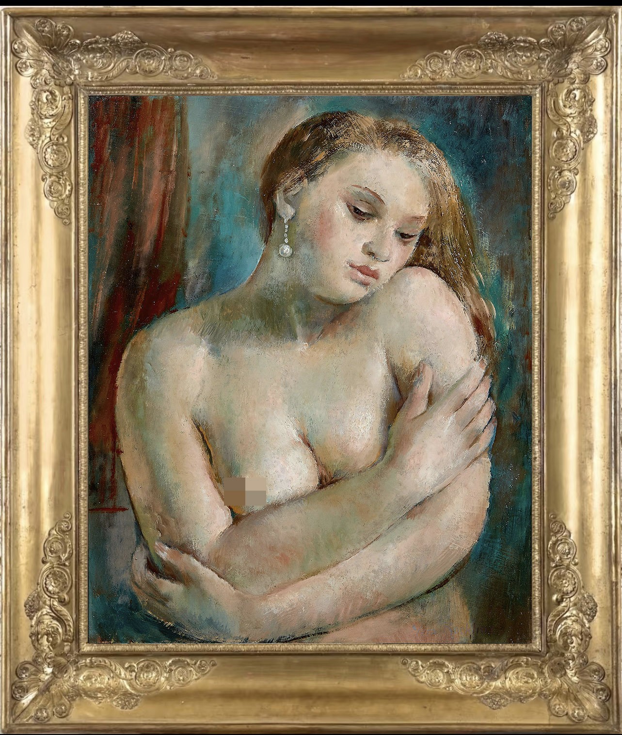 Hand Painted Classical Oil Painting Female Women Nude Canvas Art Antique Style Hand Painted Classical Oil Painting Female Women Nude Canvas Art Antique Style