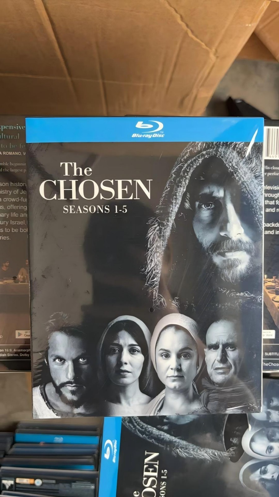 The Chosen Complete Series Season 1234 & 12345  TV Series Blu-ray Brand New