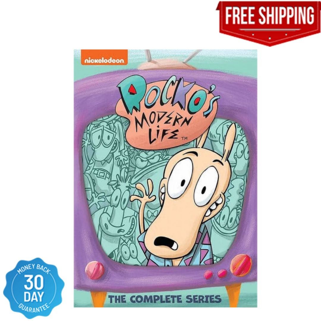 Rocko\'s Modern Life The Complete Series 8 Disc Box Set Uncut Episodes