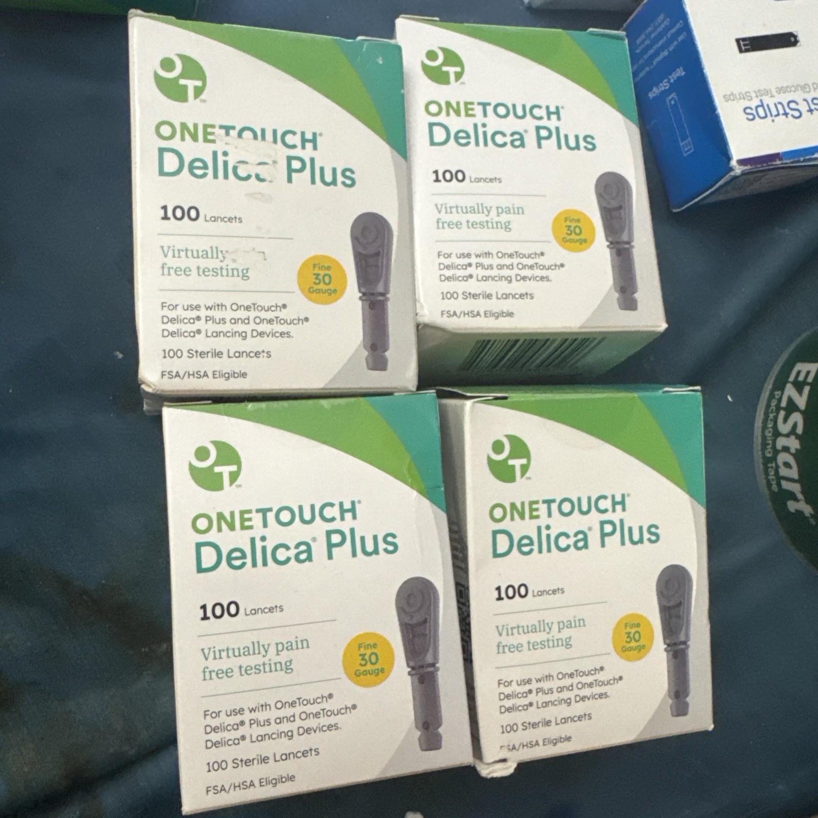 400 One Touch Delica Plus 30G Lancets - EXP 2027   19$