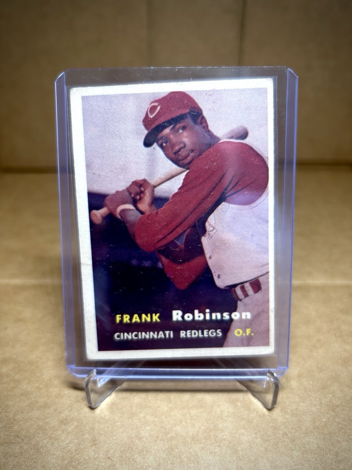 1957 Topps Frank Robinson #35 Cincinnati Redlegs