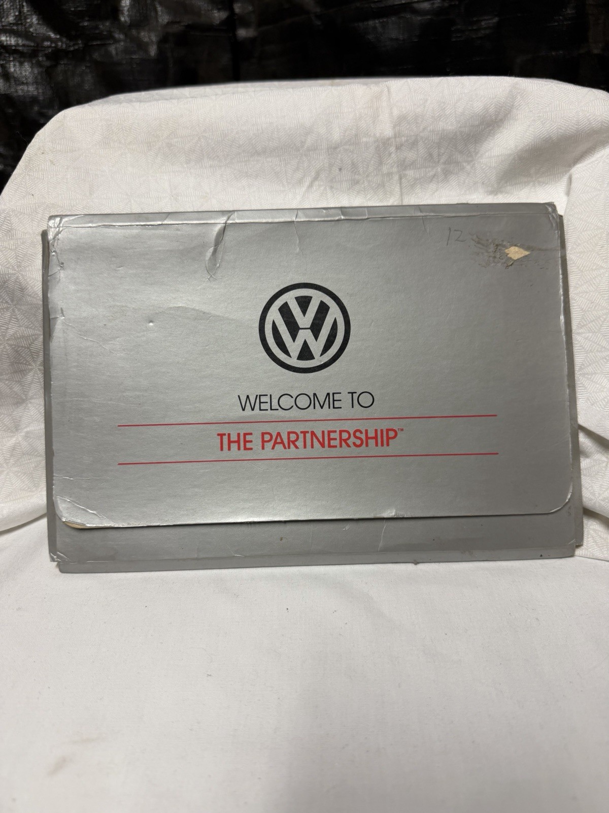 1986 VW Welcome to the Partnership Packet 1985 Vanagon 255-771 Docs