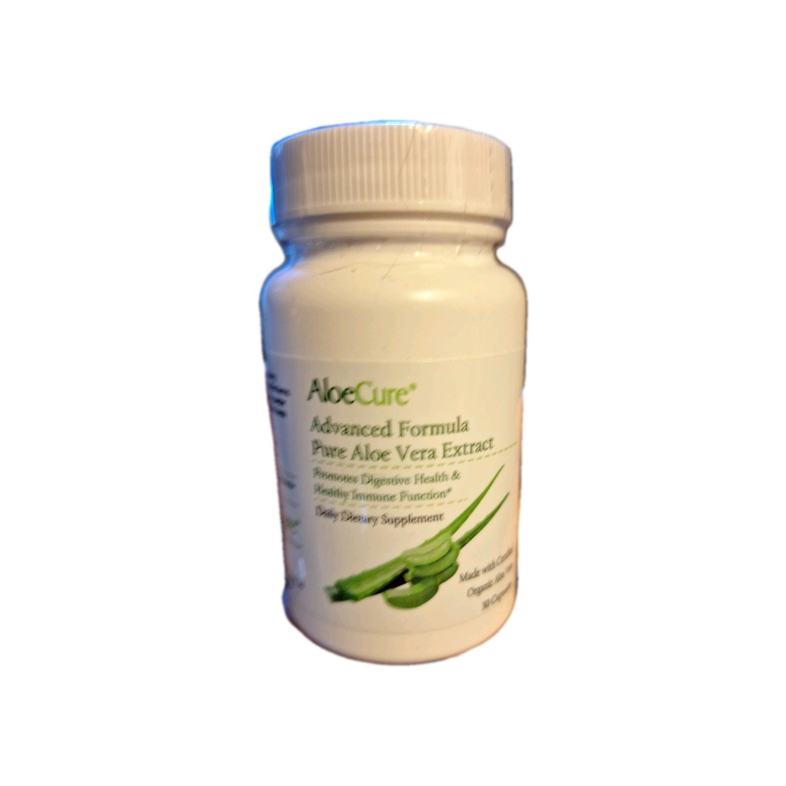 AloeCure Advanced Formula Aloe Vera Capsules, Twice Daily, 30-Pack AloeCure Advanced Formula Aloe Vera Capsules, Twice Daily, 30-Pack