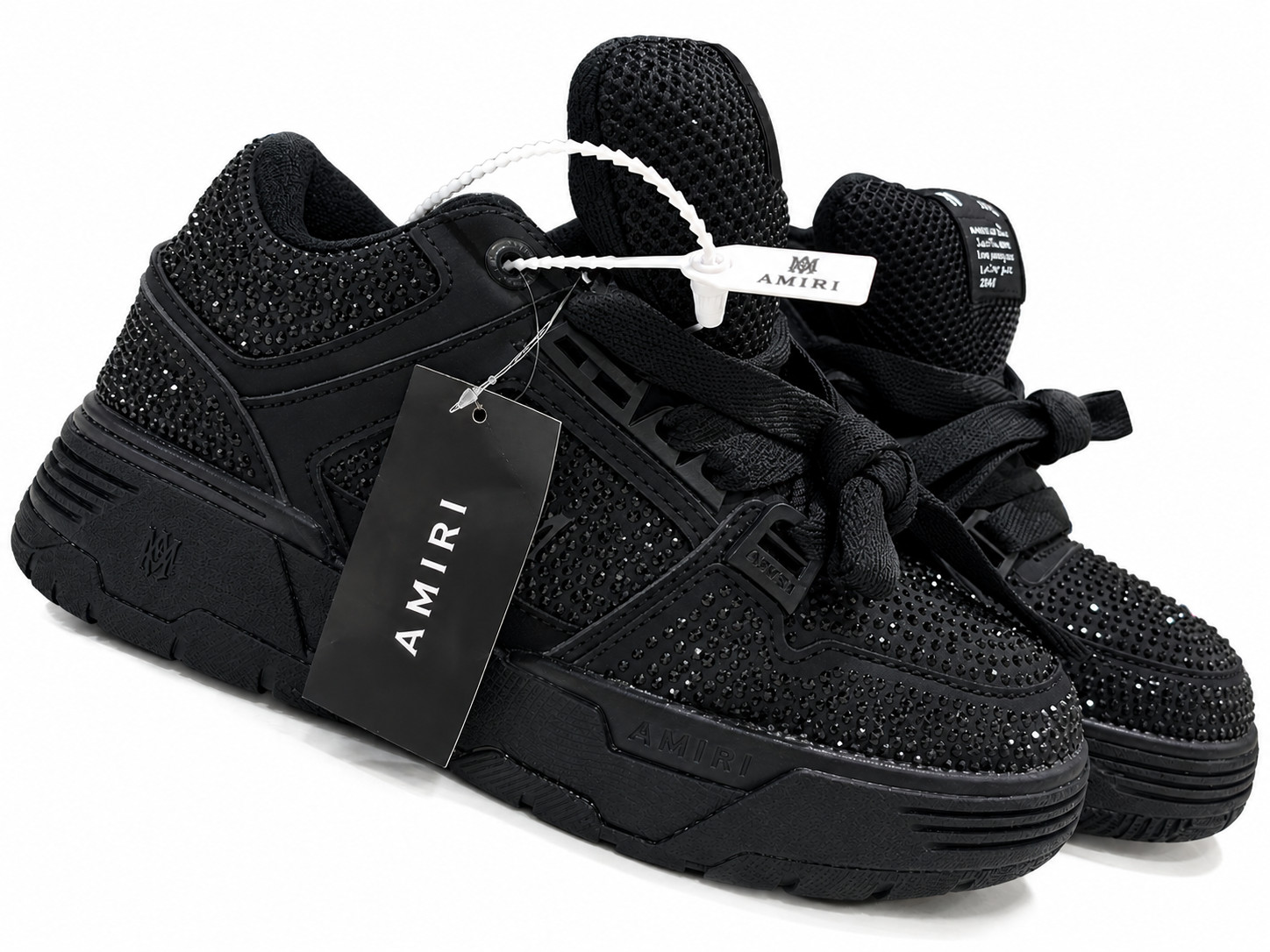 Amiri Crystal MA-1 Black size 8.5 Amiri Crystal MA-1 Black size 8.5