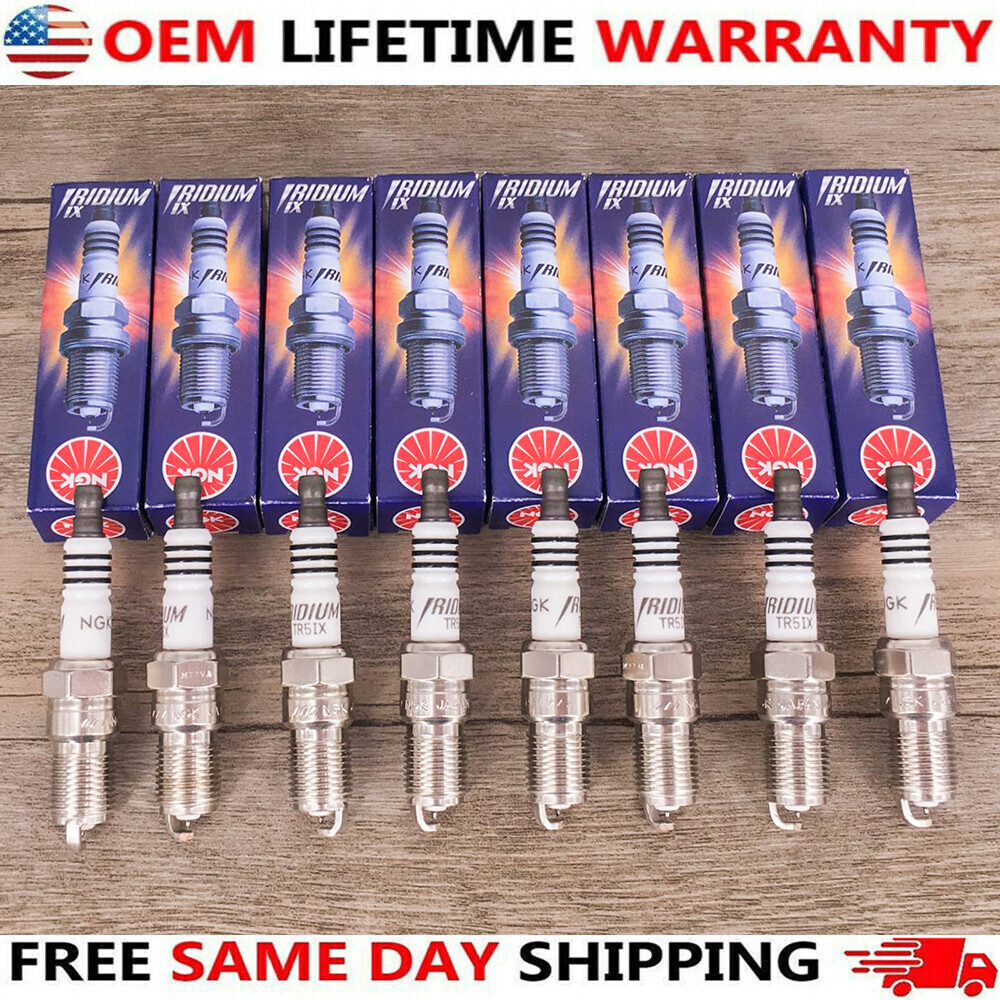8PCS IRIDIUM IX SPARK PLUGS TR5IX 7397 FOR NGK FORD GM CADILLAC CHEVROLET NEW US 8PCS IRIDIUM IX SPARK PLUGS TR5IX 7397 FOR NGK FORD GM CADILLAC CHEVROLET NEW US