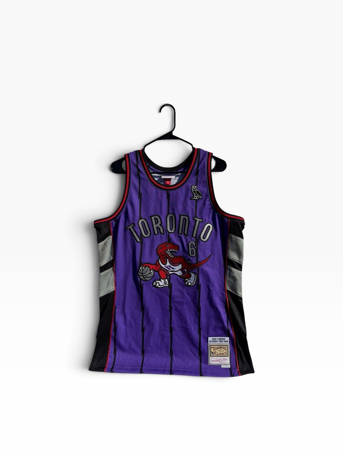 Octobers Very Own OVO Mitchell and Ness ’95 Raptors Basketball Jersey Size Large Octobers Very Own OVO Mitchell and Ness ’95 Raptors Basketball Jersey Size Large