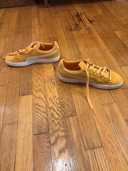 Size 10 - Puma Suede Classic 21 Honey Mustard