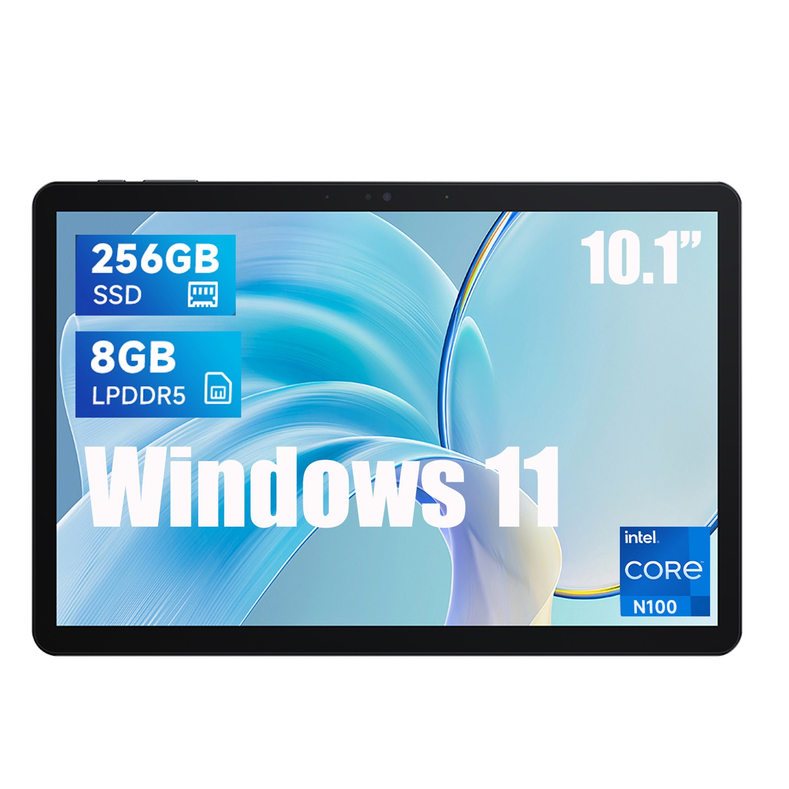 CHUWI Hi10X1 Windwos Tablet 10.1\'\' 8GB RAM 256GB SSD Intel Quad Core N100