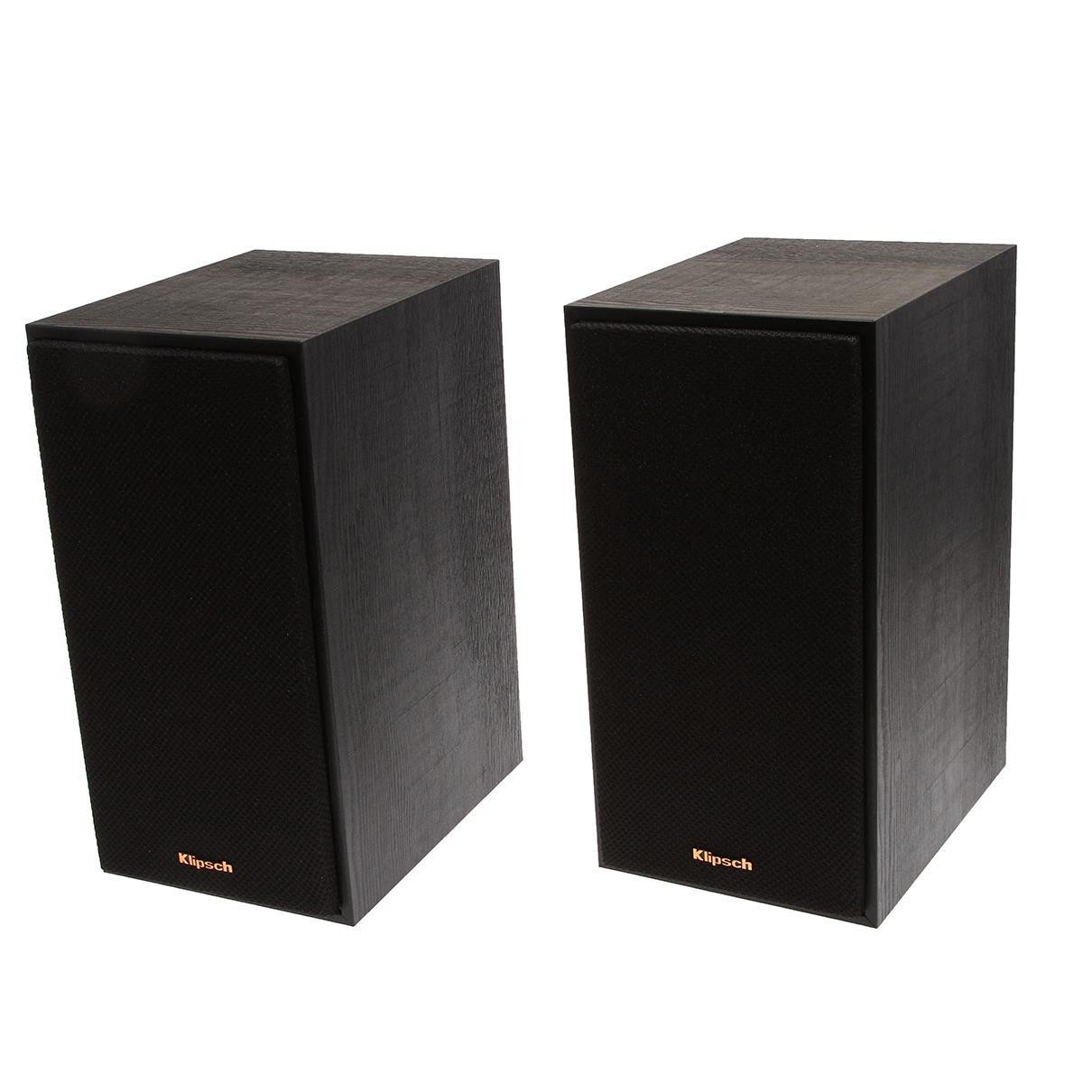 Klipsch Reference R-41M Bookshelf Home Speakers, Black, Pair