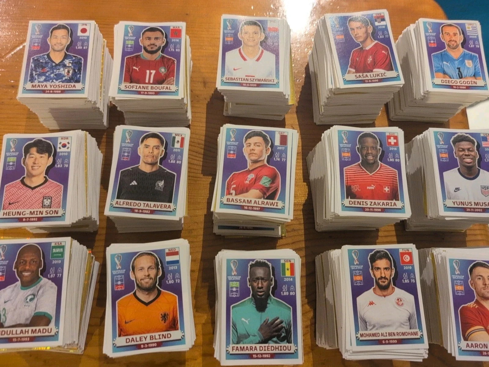 FINISH YOUR ALBUM Panini FIFA World Cup 2022 Qatar Stickers - 5 x $2 - 40c or $2